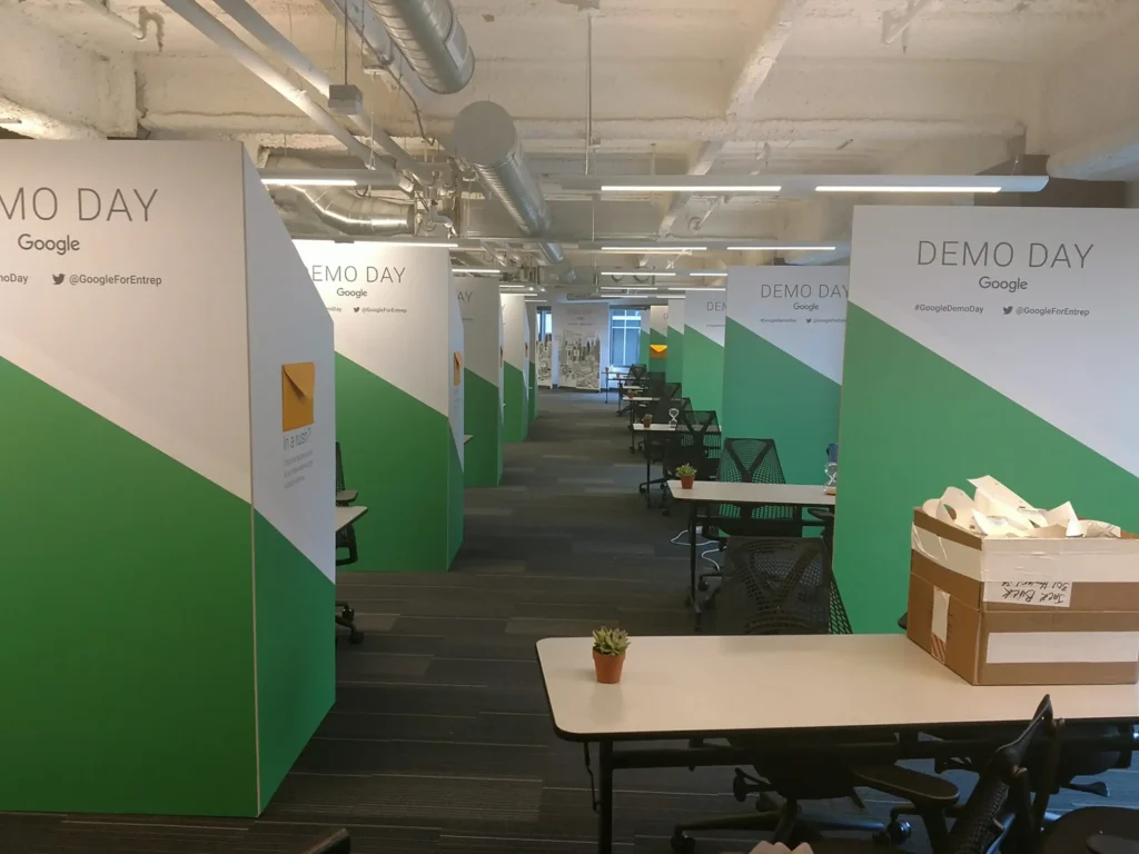 Commercial Wrap Install - Google - Mountain View CA - Wall Wraps