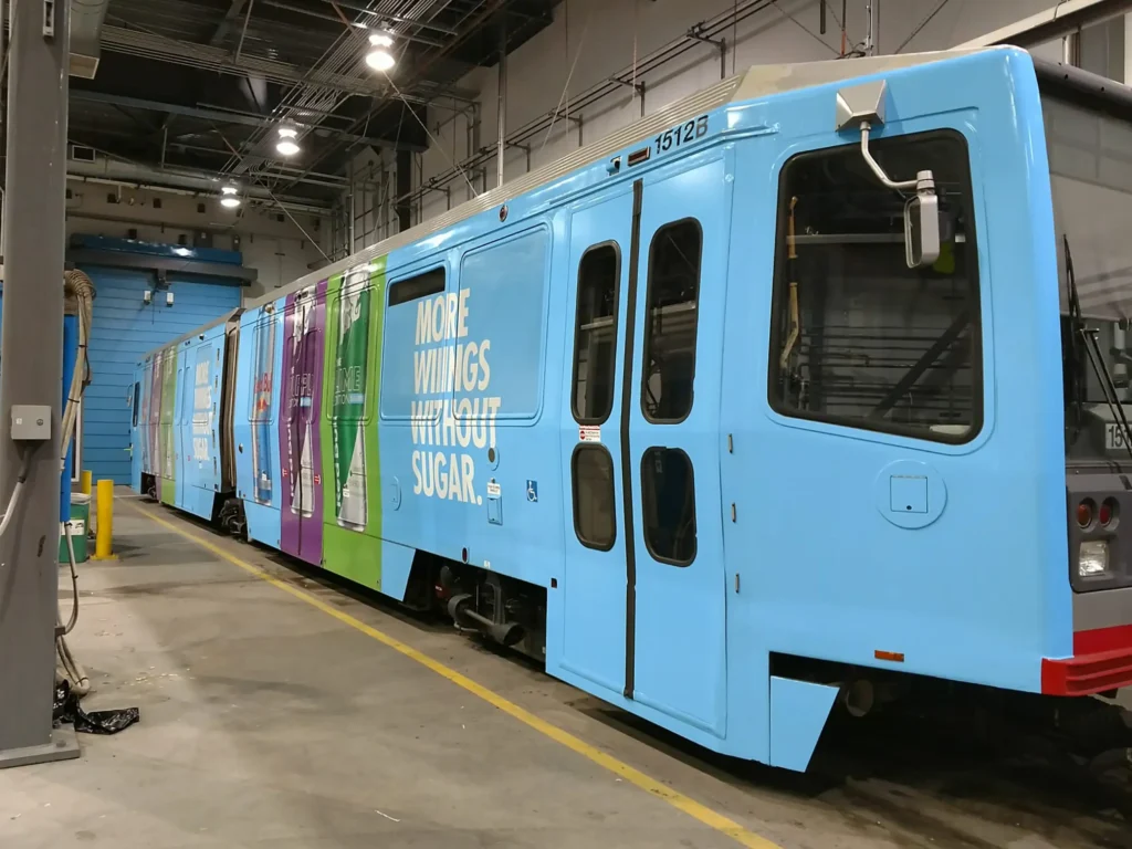 Commercial Wrap Installation - MUNI - San Francisco CA